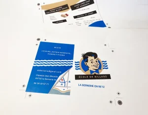 BAT Carte de Visite EBLB, Réalisée par Agence DC&C