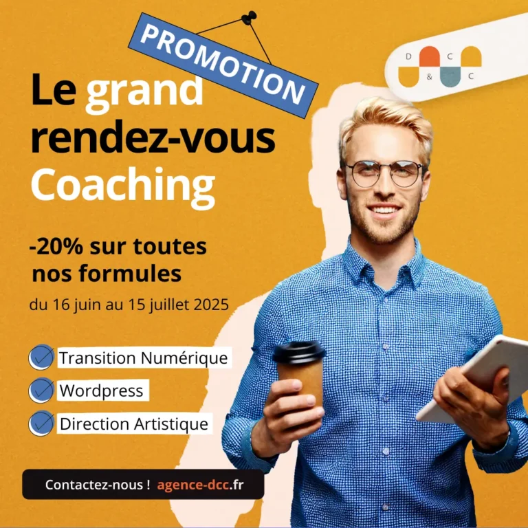 Coaching TPE/PME : -20% du 16 juin au 15 juillet
