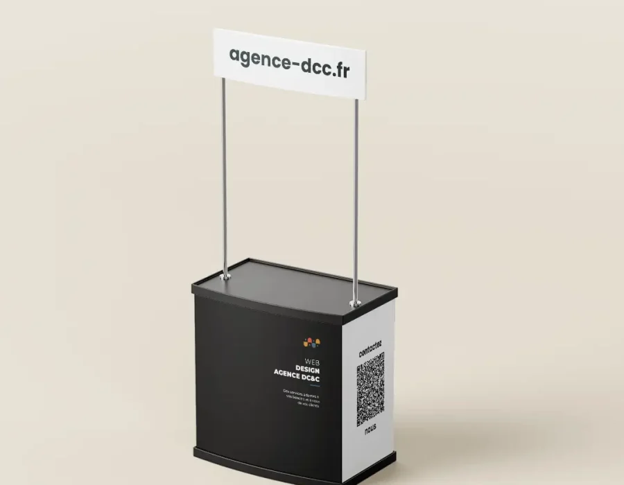 Comptoir d'accueil, point information